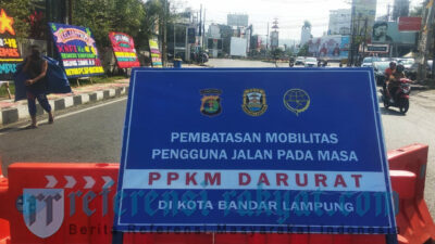 PPKM Darurat Level 4 Diperpanjang? Ini Kata Pemkot Bandar Lampung