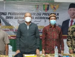 Bersama Mahasiswa Polinela RMD Rawat Nilai Ideologi Pancasila