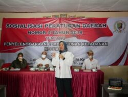 Lesty Putri Utami Sosialisasi Perda Pembangunan Ketahanan Keluarga