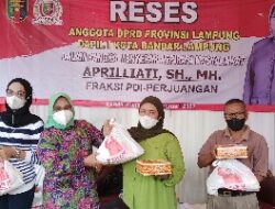 Aprilliati Tutup Rangkaian Reses Anggota DPRD Lampung
