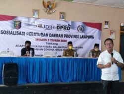 Ketua DPRD Lampung Ingatkan Warga untuk Waspada dengan Covid-19 Omicron