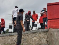 Komisi III DPRD Lamsel Tinjau Jembatan Way Legundi
