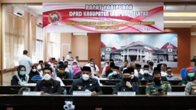 DPRD Lamsel Gelar Paripurna LKPJ Bupati