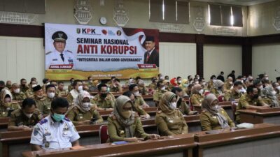 Wagub Chusnunia Buka Seminar Nasional Anti Korupsi