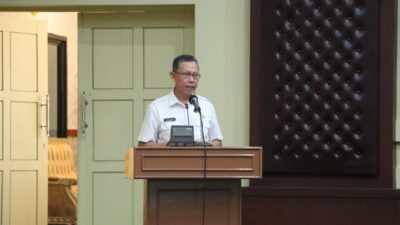 Sekdaprov Buka Rakor Pengawasan Intern Keuangan Lampung