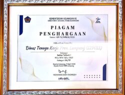 Disnaker Lampung Raih Penghargaan Satker Terbaik Satu Nilai IKPA