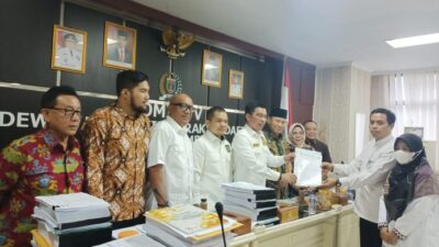 GTKHNK Sambangi Komisi V DPRD Lampung Tuntut Penambahan Kuota Formasi P3K