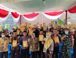 Aprilliati dan Karang Taruna Kelurahan Sukadana Ham Gelorakan Pancasila