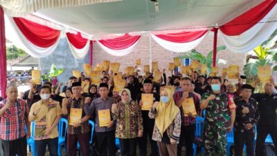 Aprilliati dan Karang Taruna Kelurahan Sukadana Ham Gelorakan Pancasila