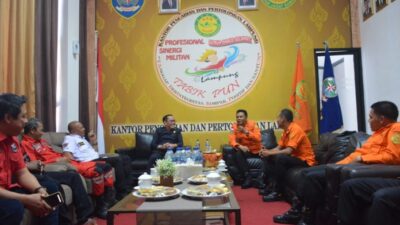 Kolaborasi Komisi V DPRD Lampung, Kepala Basarnas Sambut Baik FRBL . Foto Istimewa