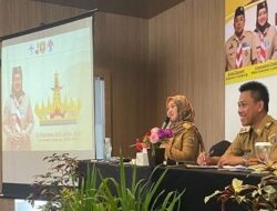 Wagub Chusnunia Selaku Ketua Kwarda Lampung Menjadi Narasumber Workshop Penguatan Karakter di era Digital