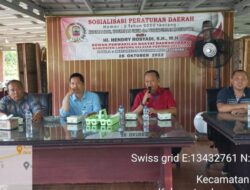 Bersama LBH Sabusel, Ketua DPRD Lamsel Sosialisasikan Perda No 3 Tahun 2020