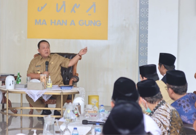 Gubernur Arinal Harapkan MUI Turut Menjaga Kerukunan Dan Kenyamanan Masyarakat, Serta Stabilitas Negara