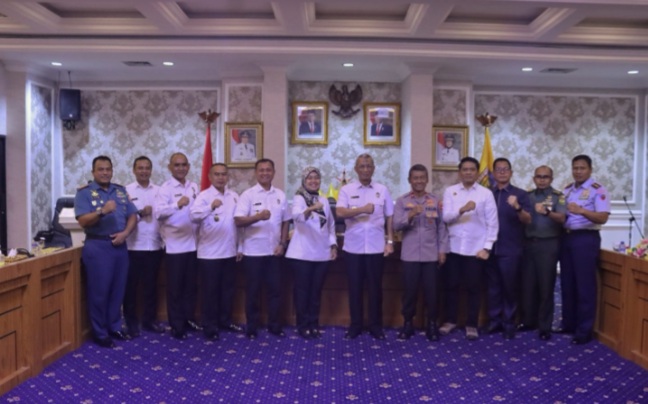 Wagub Chusnunia Terima Kunjungan Sekretaris Jenderal Dewan Ketahanan Nasional