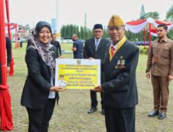 Pemprov Lampung Serahkan Bantuan Hibah Untuk LVRI Pada Moment Peringatan Hari Pahlawan Tahun 2022