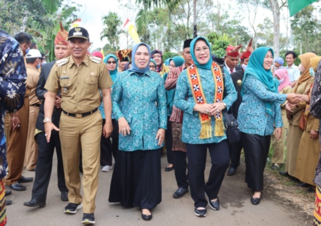 TP PKK Provinsi Lampung Melaksanakan Kunjungan Kerja ke Kabupaten Lampung Barat