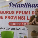 Kepala Bappeda Mewakili Gubernur Lampung Hadiri Pelantikan Pengurus DPD dan DPC PPUMI Lampung