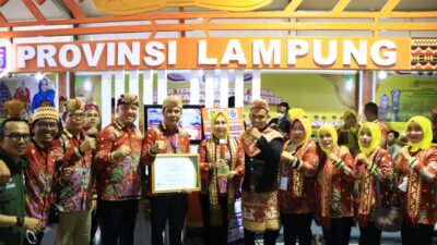 Pemprov Lampung Terima Tiga Penghargaan pada TTG Nusantara XXIII Tahun 2022