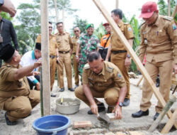 Pemkab Lampung Selatan dan Baznas Kolaborasi Bantu Pembangunan Rumah Roboh di Kecamatan Sragi