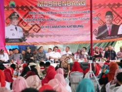 Musrenbang Katibung, Nanang ajak Semua Elemen Ciptakan Generasi Unggul