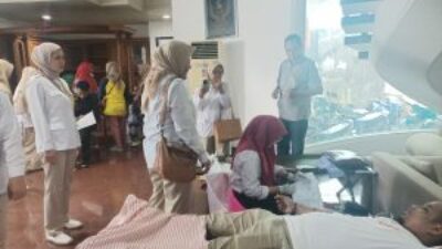 Wakil Ketua DPRD Lampung, Gelar Donor Darah