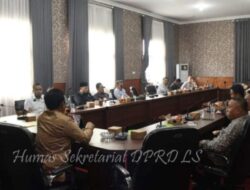 DPRD Lampung Selatan Menyambut Kunjungan Kerja DPRD Pringsewu