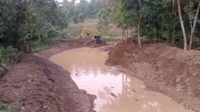 Antisipasi banjir, Fraksi Gerindra DPRD Lamsel apresiasi Normalisasi Sungai Way Sandaran