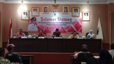 Anggota DPRD beserta FORKOPIMDA Lamsel Hadiri Verifikasi PPD 2023
