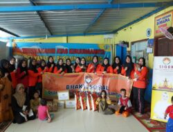 Dharma Wanita Persatuan Provinsi Lampung Gelar Pertemuan Rutin dan Bakti Sosial
