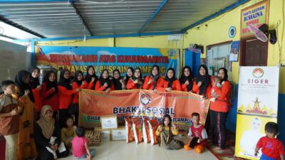 Dharma Wanita Persatuan Provinsi Lampung Gelar Pertemuan Rutin dan Bakti Sosial
