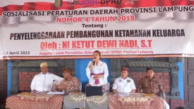 Anggota DPRD Lampung Ketut Dewi Nadi Gelar Sosialisasi Perda Ketahanan Keluarga
