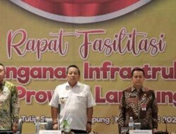 Gubernur Arinal Bahas Penanganan Infrastruktur Bersama Irjen dan Dirjen Bina Keuangan Daerah Kemendagri