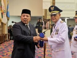 Gubernur Lampung Lantik  Pj. Bupati Tulang Bawang Barat, Pj. Bupati Pringsewu dan Pj. Bupati Mesuji