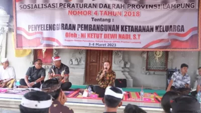 Ketut Dewi Nadi Sosialisasi Perda Pembangunan Ketahanan Keluarga