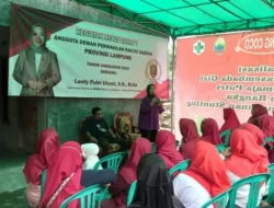Lesty Putri Utami Tampung Keluhan warga Bumi Sari Natar