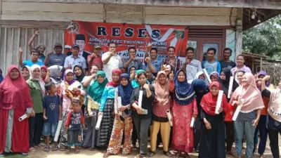 Serap Aspirasi Masyarakat Lampura, Yose Rizal Tampung Keluhan Warga