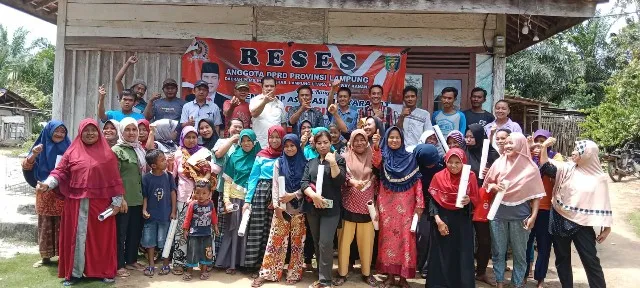 Serap Aspirasi Masyarakat Lampura, Yose Rizal Tampung Keluhan Warga