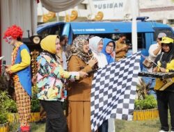 Pemprov Lampung Gelar Parade Drumband dalam Rangka Penguatan Transisi dari PAUD ke Sekolah Dasar