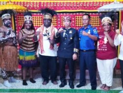 PMI Provinsi Papua Kunjungi Lamban Balak Makhga Legun, Saling Kenalkan Budaya Masing-Masing