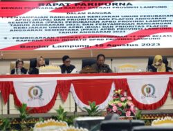 Wagub Chusnunia Sampaikan Rancangan KUA-PPAS Tahun Anggaran 2024 dalam Rapat Paripurna DPRD Lampung, Pendapatan Daerah Diproyeksikan Capai Rp7,53 Triliun
