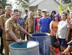 Nanang Ermanto Turun Langsung, Bantu Warga Kesulitan Air Bersih