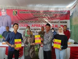  Aprilliati Sosialisasikan Perda Bantuan Hukum Nomor 3 Tahun 2015