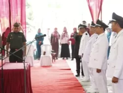 Bupati Lampung Selatan Lantik Lima Kepala Desa Terpilih Hasil Pilkades Serentak Gel II di Kecamatan Penengahan