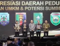 Gubernur Arinal Raih Penghargaan Daerah Peduli Pengembangan UMKM dan Potensi Sumber Daya Lokal