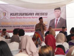 Rahmat Mirzani Djausal Tampung Aspirasi Masyarakat Tanjungkarang Pusat