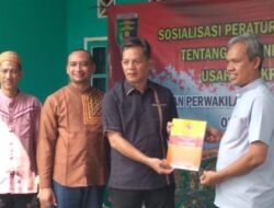 Anggota DPRD Provinsi Lampung Sosperda Perlindungan dan Pemberdayaan UMKM
