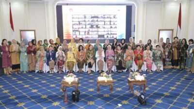 Ibu Riana Sari Arinal Ikuti Rakernas Dekranas Tahun 2023