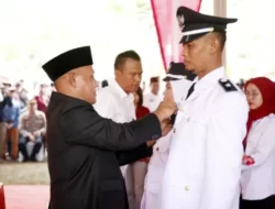 Bupati Lampung Selatan Lantik Kepala Desa Sinar Rezeki dan Purwotani Terpilih