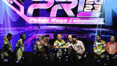 Pekan Raya Lampung Resmi Dibuka, Gubernur : Potret Kemajuan Provinsi Lampung Sekaligus Arena Hiburan Bagi Masyarakat