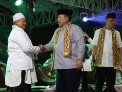 Gubernur Hadiri Sholawat Bersama Masyarakat Pekon Bulu Rejo Pringsewu